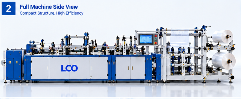 Full Machine Side View
