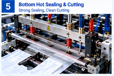 Bottom Hot Sealing Cutting