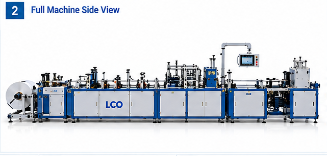 Full Machine Side View