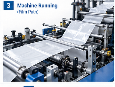 Machine Running Film Path
