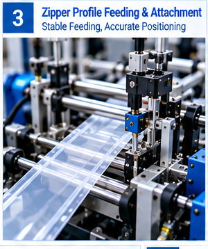 Zipper Profile Feeding Attachment